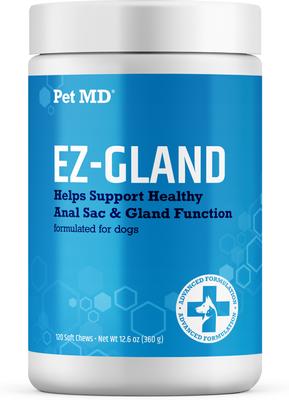 EZ Gland Soft Chews for Dogs, 120 count