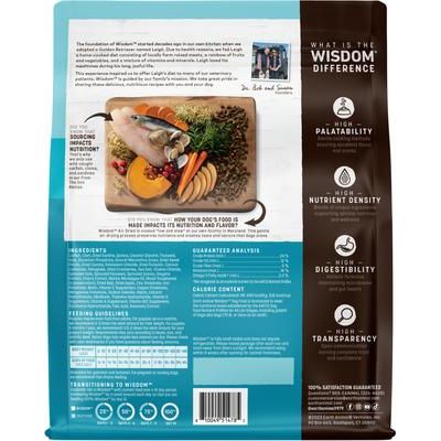 Paquete: Alimento natural premium para perros Earth Animal Wisdom, secado al aire, receta del mar, bolsa de 2 lb + Alimento natural premium para perros From the Land Recipe, secado al aire, bolsa de 2 lb