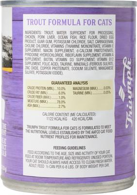 Trout Formula Canned Cat Food, 13.2-oz, case of 12