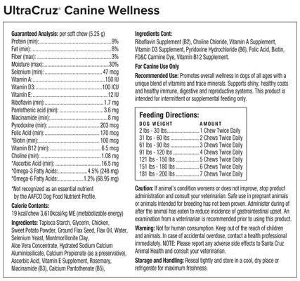 Wellness Dog Supplement, 120 count
