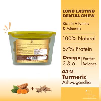 Himalayan Cheese Bars Turmeric Dog Chews, Large, 10 count