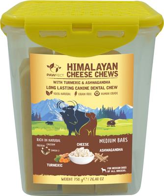 Himalayan Cheese Bars Turmeric Dog Chews, Large, 10 count