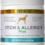 Allergy Itch Relief Plus Bacon Flavored Soft & Chew Supplement for Dogs, 5.4-oz jar, 60 count