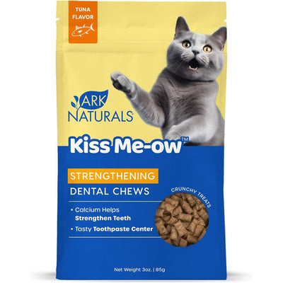 Kiss Me-Ow Strengthening Dental Chews, sabor Atún. 85 g. - Ark Naturals