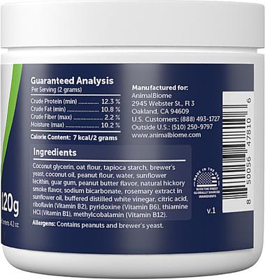 Peanut Butter Plant-Based Pill Putty Dog & Cat Treats, 4.2-oz bag