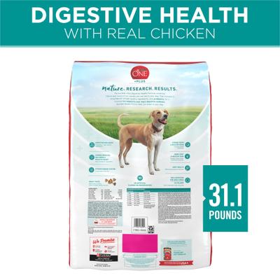+Plus Adult Digestive Health Formula Dry Dog Food, 31.1-lb bag