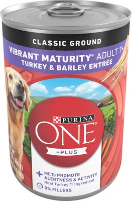 +Plus Classic Ground Healthy Puppy Lamb & Long Grain Rice Entree Canned Dog Food, 13-oz, case of 12