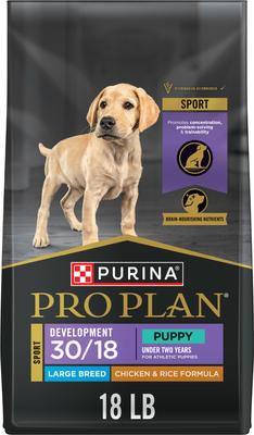 Sport Development Large Breed High-Protein 30/18 Chicken & Rice Formula Puppy Food, 18-lb bag