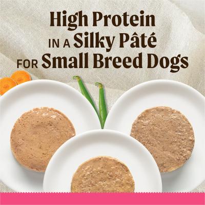 Lil' Plates Petite Pates Grain-Free Small Breed Wet Dog Food, Variety Pack, 3-oz can, case of 12