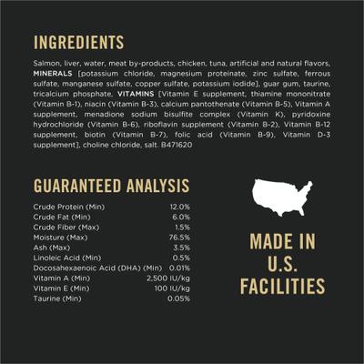 Classic Salmon & Tuna Grain-Free Kitten Entree Canned Cat Food, 3-oz, case of 24