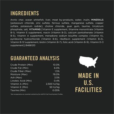 Focus Sensitive Skin & Stomach Classic Arctic Char Grain-Free Entree Canned Cat Food, 3-oz can, case of 24