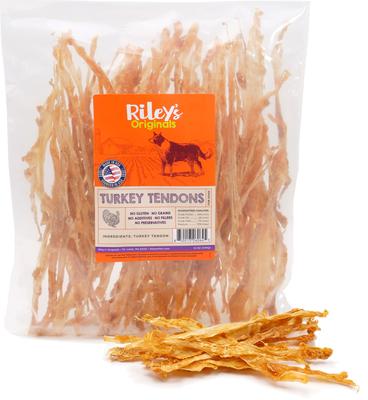 Turkey Tendons Grain-Free Soft & Chewy Dog Treats, 12-oz bag