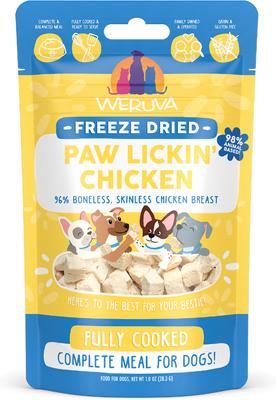 Paw Lickin' Chicken Freeze-Dried Dog Food, 1-oz bag