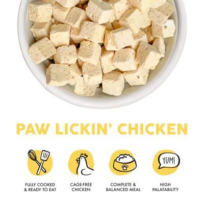 Paw Lickin' Chicken Freeze-Dried Dog Food, 1-oz bag