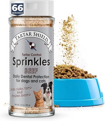 Sprinkles Human-Grade Beef Dog & Cat Dry Food Topping, 2.8-oz bag