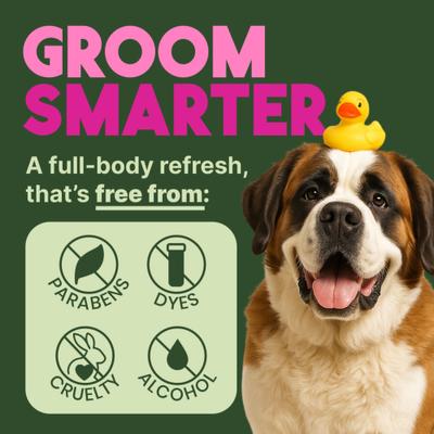 Toallitas limpiadoras profundas de bayas y coco para eliminar la suciedad y los olores de perros y gatos (100 unidades)