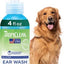 Dual Action Ear Cleaner for Dogs, 4-fl oz bottle