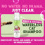 Dry No Rinse Waterless Deep Cleaning Cat Shampoo, Berry Fresh Scent, 7.4-fl oz bottle