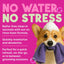 Dry No Rinse Waterless Deep Cleaning Dog Shampoo, Berry Fresh Scent, 7.4-fl oz bottle