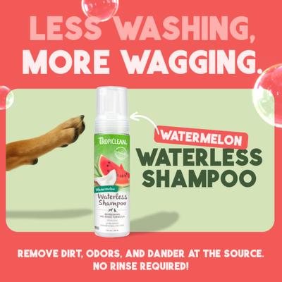 Watermelon Waterless Dog & Cat Shampoo, 7.4-fl oz bottle