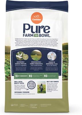 Pure Farm To Bowl Cage-Free Duck & Sweet Potato Recipe Dry Dog Food, 12-lb bag