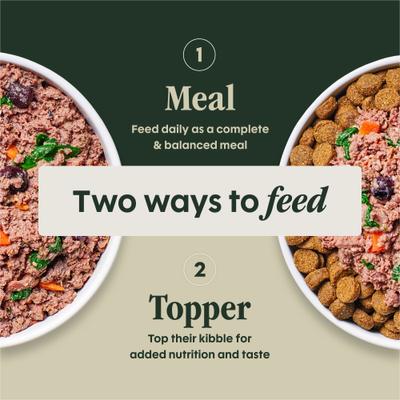 FreshRaw Meals Grain-Free Grass-Fed Lamb Recipe Dog Food, 16-oz, case of 6