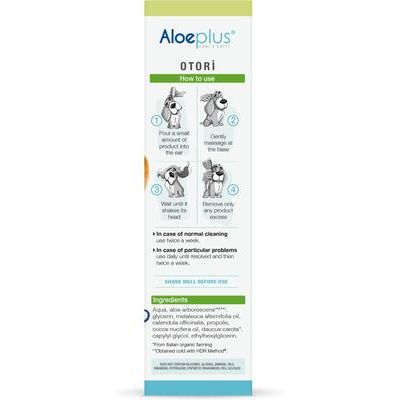 Limpiador de oídos Otorì Resolutive para perros y gatos, botella de 118 ml