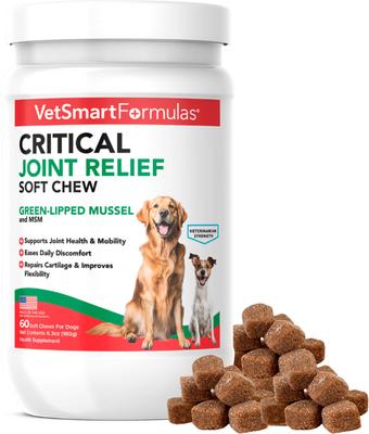 Critical Joint Relief Soft Chew for Dogs, 60 count