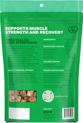 Bundle: Get Joy Superfood Beef Organ Freeze-Dried Dog Treats Variety Pack - Heart High Protein, Grain & Gluten-Free, 4-oz bag + Kidney High Protein, Grain & Gluten-Free, 4-oz bag + Liver High Protein, Grain & Gluten-Free, 4-oz bag