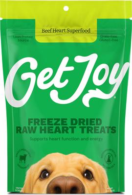 Bundle: Get Joy Superfood Beef Organ Freeze-Dried Dog Treats Variety Pack - Heart High Protein, Grain & Gluten-Free, 4-oz bag + Kidney High Protein, Grain & Gluten-Free, 4-oz bag + Liver High Protein, Grain & Gluten-Free, 4-oz bag