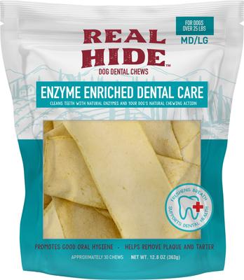 Enzyme Enriched High-Protein Beef Adult Dental Small Dog Treats, 8.5-oz bag