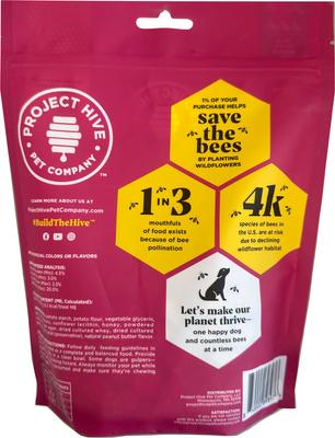 Hive Bites Dental Dog Treats, 12-oz bag