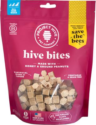 Hive Bites Dental Dog Treats, 12-oz bag