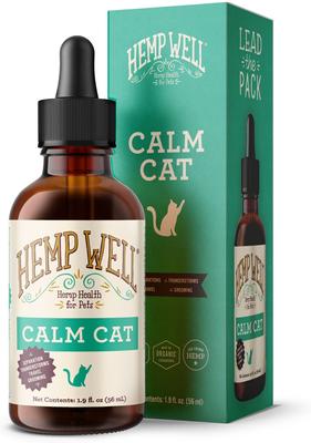 Calm Cat Anxiety Relief Liquid Cat Supplement, 2-fl oz bottle