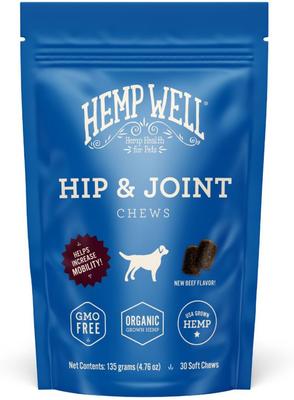 Hip & Joint Support Soft Chew Dog Supplement, 30 count
