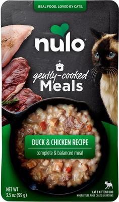 Gently Cooked Meals Duck & Chicken Wet Cat Food, 3.5-oz pouch, case of 24