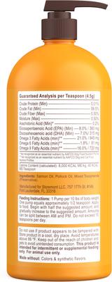 Omega Love+ Wild Alaskan Salmon Oil Skin Dog Supplement, 32-fl oz bottle