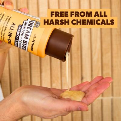 Dream Bubbles Organic Unscented Dog Shampoo & Conditioner, 16-fl oz bottle