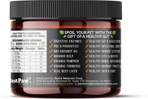 Pure Digestion Probiotic, Prebiotic & Digestive Enzyme Powder for Dog & Cat Supplement, 6.5-oz bottle