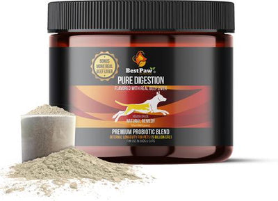 Pure Digestion Probiotic, Prebiotic & Digestive Enzyme Powder for Dog & Cat Supplement, 6.5-oz bottle