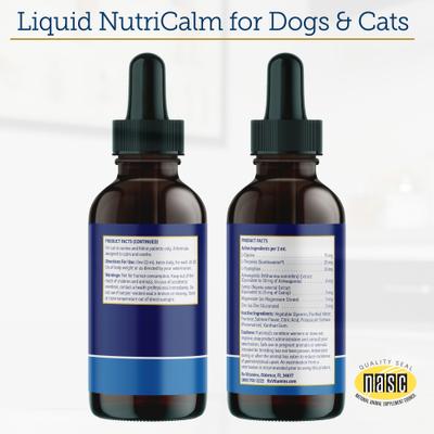NutriCalm Liquid Calming Supplement for Cats & Dogs, 4-fl oz bottle