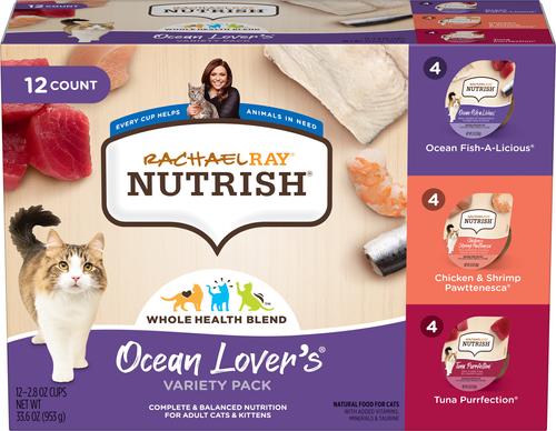 Ocean Lovers Variety Pack Grain-Free Wet Cat Food, 2.8-oz, case of 12