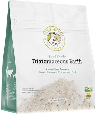 Diatomaceous Earth Powder Supplement for Dogs, 13-oz jar