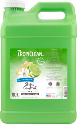 Deshedding & Moisturizing Dog Conditioner, Lime & Cocoa Butter Scent, 1-gal
