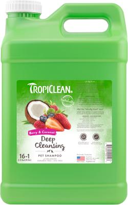 Deep Cleaning Berry & Coconut Dog & Cat Shampoo, 1-gal bottle
