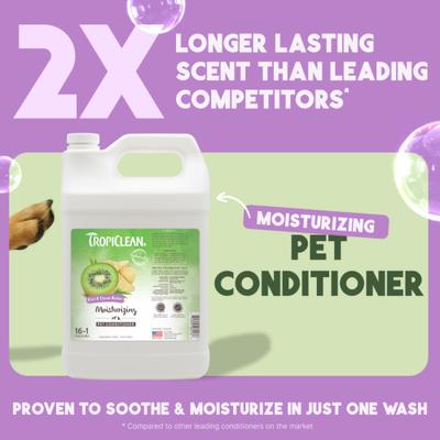 Kiwi & Cocoa Butter Detangling & Moisturizing Dog Conditioner, 1-gal