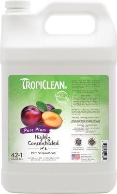 Pure Plum Highly Concentrated Dog & Cat Shampoo, 1-gal bottle