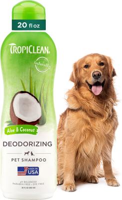 Deodorizing Aloe & Coconut Dog & Cat Shampoo, 2.5-gal bottle, bundle of 2