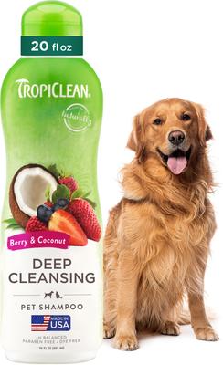 Deep Cleaning Berry & Coconut Dog & Cat Shampoo, 1-gal bottle