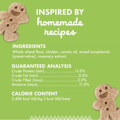 Teeny Treats with Roasted Chicken Oven Baked Dog Treats, 8-oz box